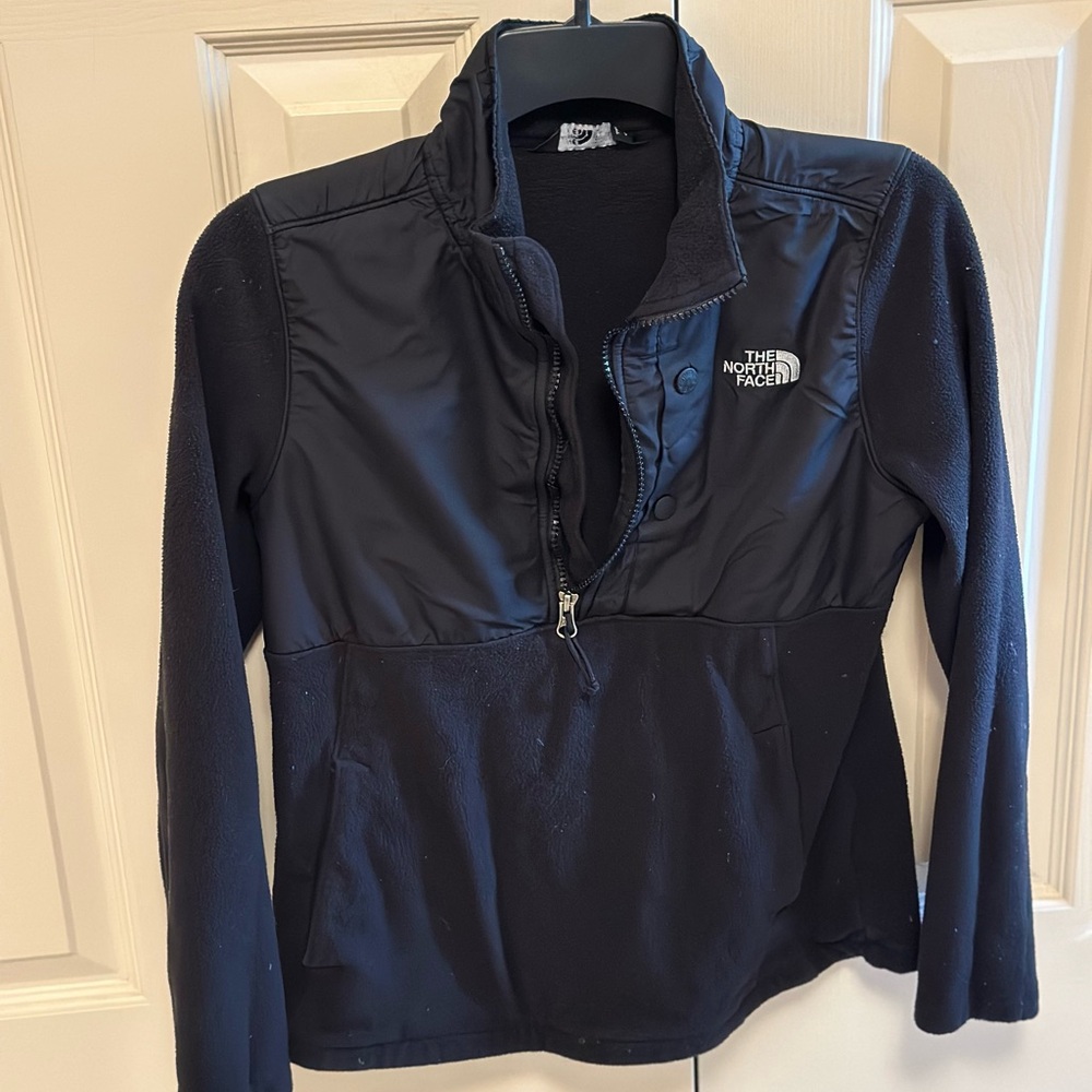 The North Face  fleece 1/4 zip pullover jacket